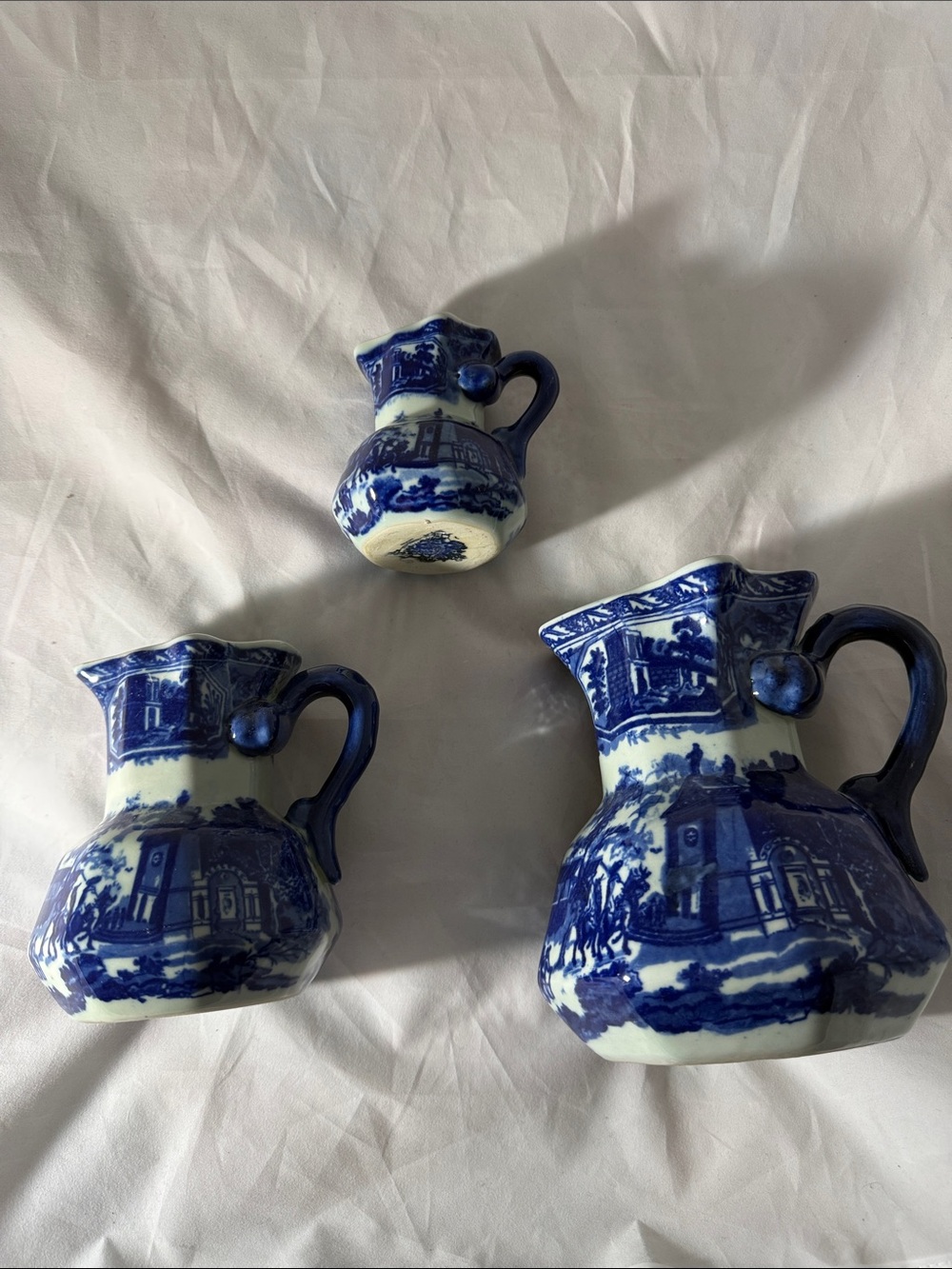 Victoria Ware Ironstone Reproduction Graduated Set of Three